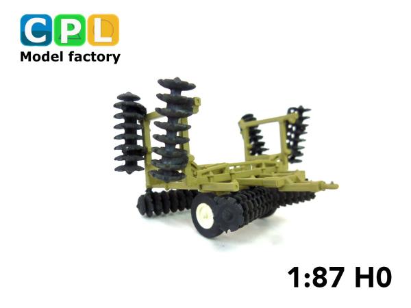 Scheibenegge BDT-7 olive Transportstellung